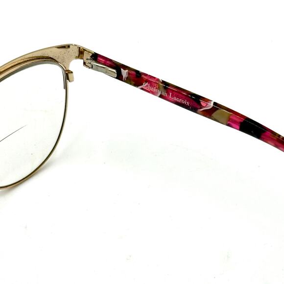 Christian Lacroix Eyeglasses, Frames Only, CL3058 221, 54-17-135, Pink + Case - Picture 6 of 7